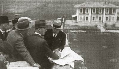 Il 5 aprile del '32 Mussolini a Cancello di Quadrato decide la costruzione di Littoria